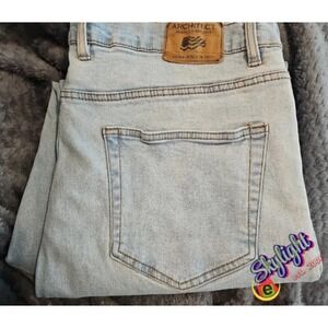 Architect Men's Blue Regular Fit Denim Jeans Light Wash Cotton Sz 38x29